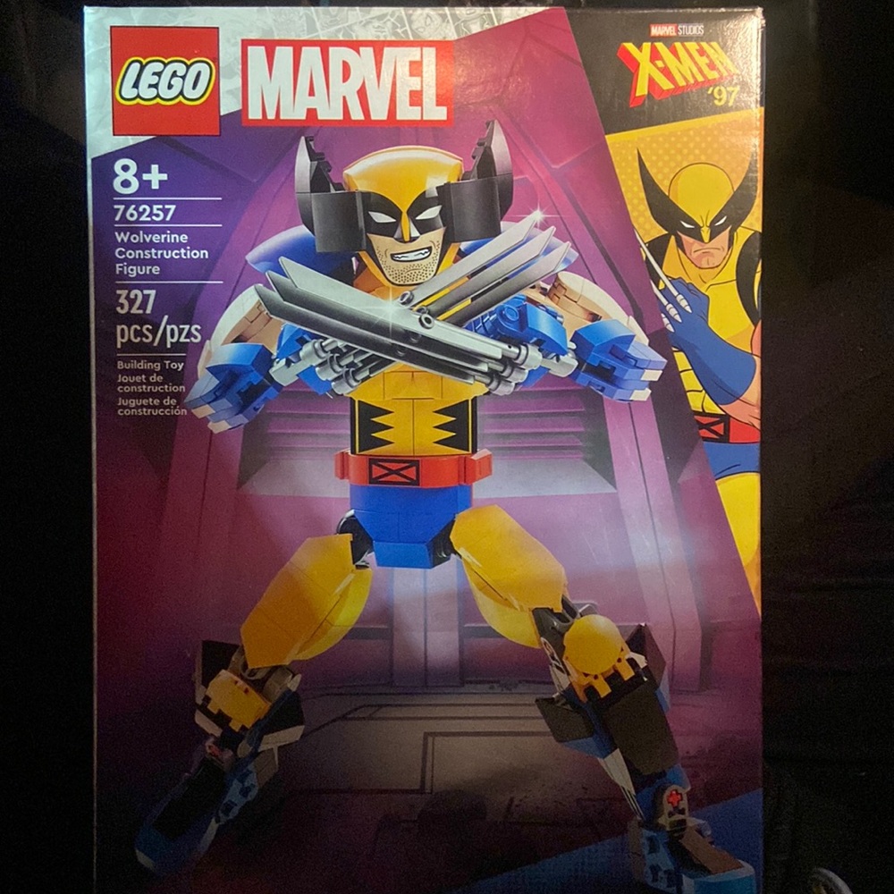 Lego Marvel 327 pcs Set Wolverine Construction Figure
